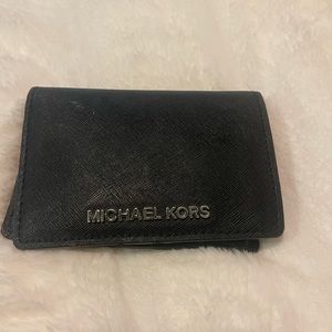 Black michael kors small wallet